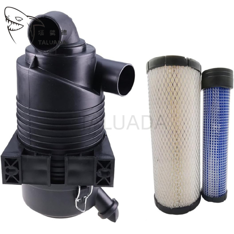 Heavy Equipment Parts - مجموعة فلتر الهواء وغلاف التنظيف لحفارات