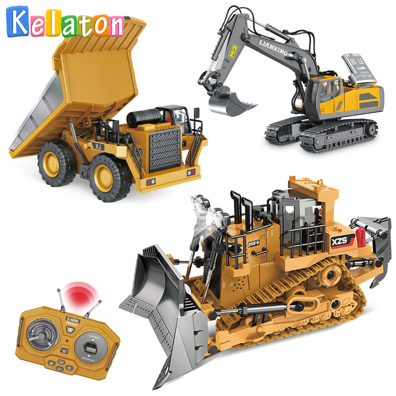 Dump Truck Toy - 1: 20 الهندسة الكهربائية التحكم عن