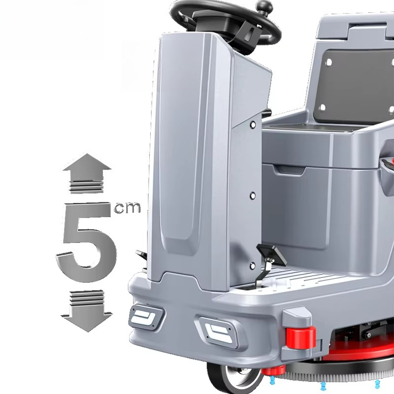 Industrial Floor Scrubber - آلة تنظيف أرضيات كهربائية للاستخدام الخارجي