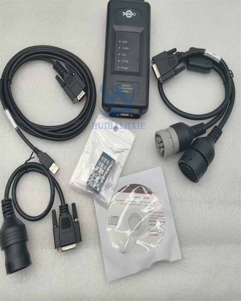 Heavy Equipment Diagnostic Tool - 478-0235 ET4 أداة تشخيص ومحول اتصال