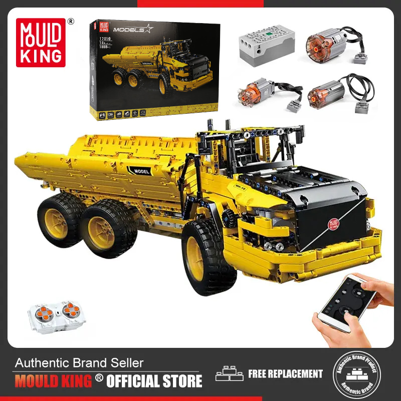 Dump Truck Toy - قالب الملك 17010 هندسة السيارات التقنية