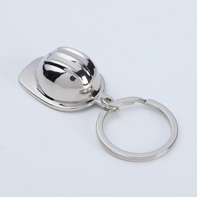Heavy Equipment Key Ring - ثلاثية الأبعاد خوذة أمان المفاتيح حلقة