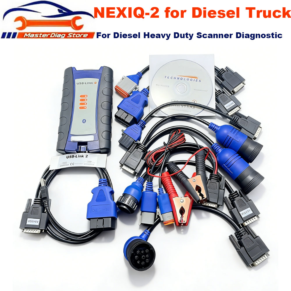 Heavy Equipment Diagnostic Tool - واجهة شاحنات الديزل NEX IQ USB