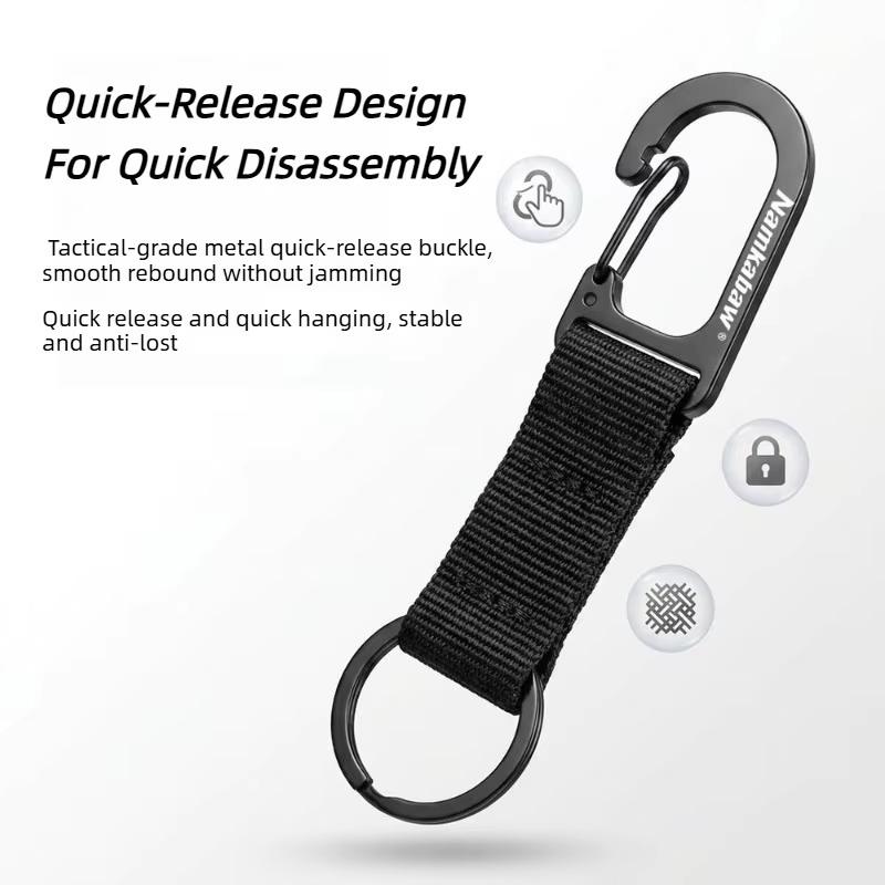 خطاف زنبركي قوي لتحمل الأحمال  - مراجعة Heavy Equipment Key Ring وسعره
