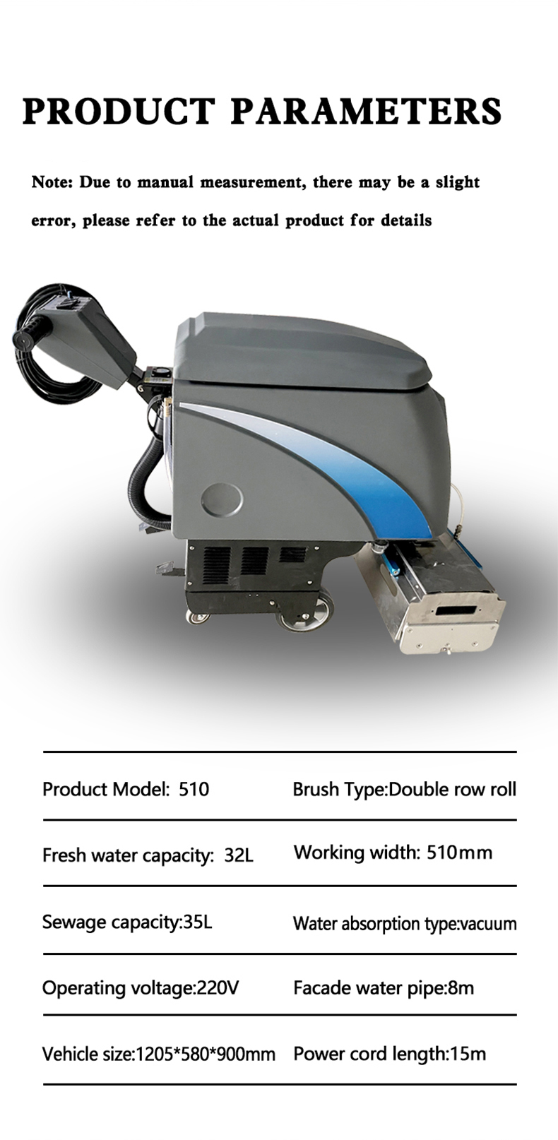آلة التنظيف الصناعية الكهربائي - مراجعة Industrial Floor Scrubber وسعره