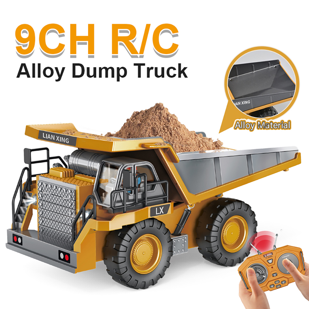 1: 20 الهندسة الكهربائية التحك - مراجعة Dump Truck Toy وسعره