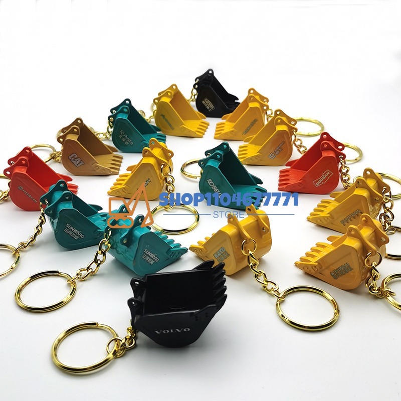 مع سلسلة مفاتيح دلو لكوبيلكو ي - مراجعة Heavy Equipment Key Ring وسعره