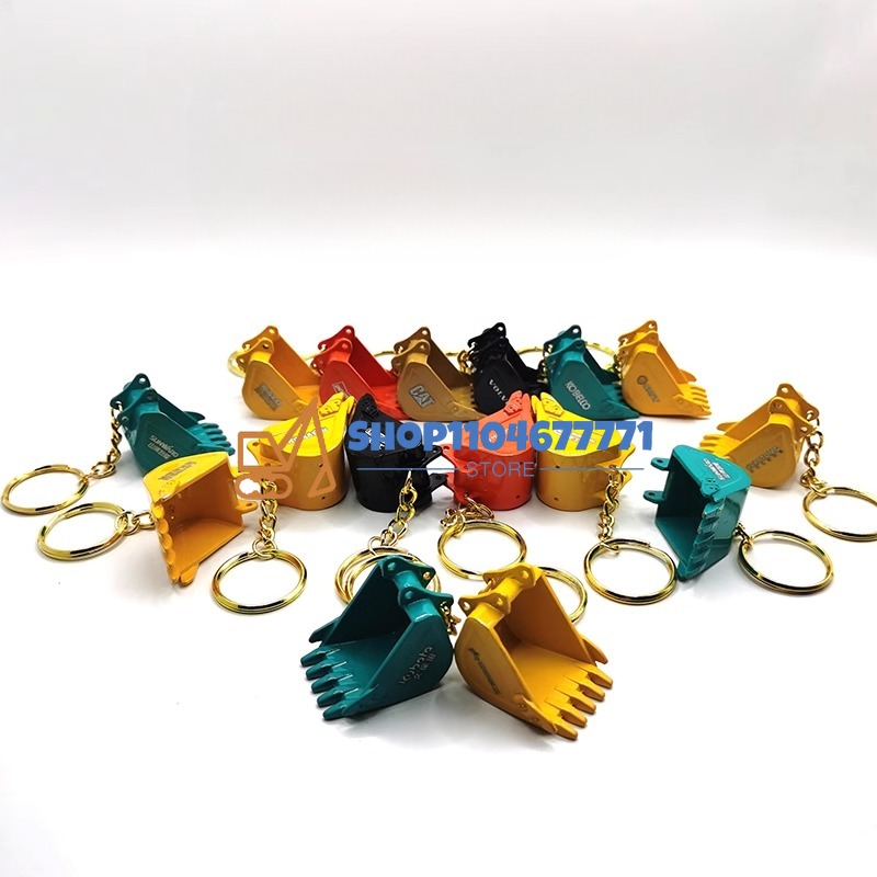 مع سلسلة مفاتيح دلو لكوبيلكو ي - مراجعة Heavy Equipment Key Ring وسعره