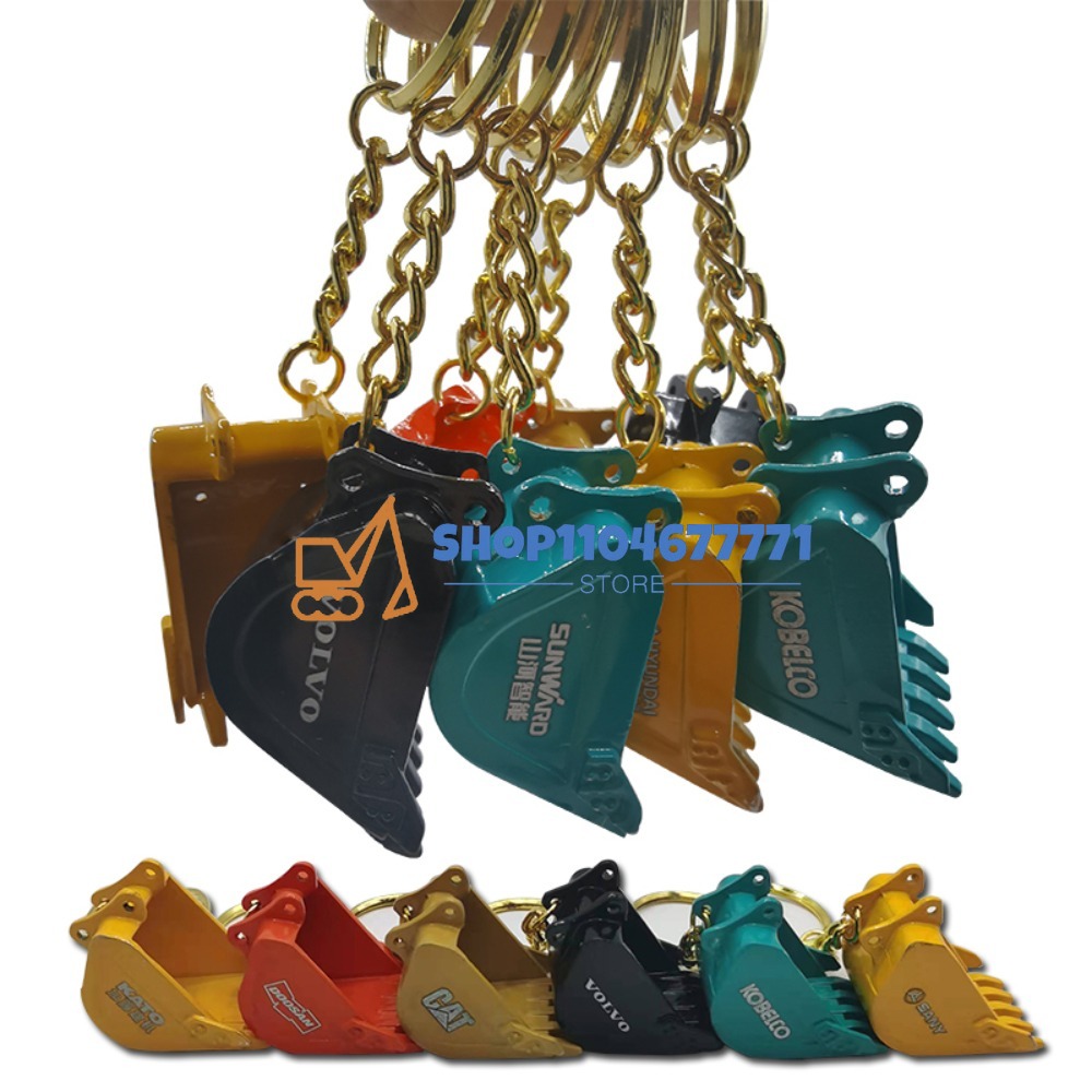 مع سلسلة مفاتيح دلو لكوبيلكو ي - مراجعة Heavy Equipment Key Ring وسعره