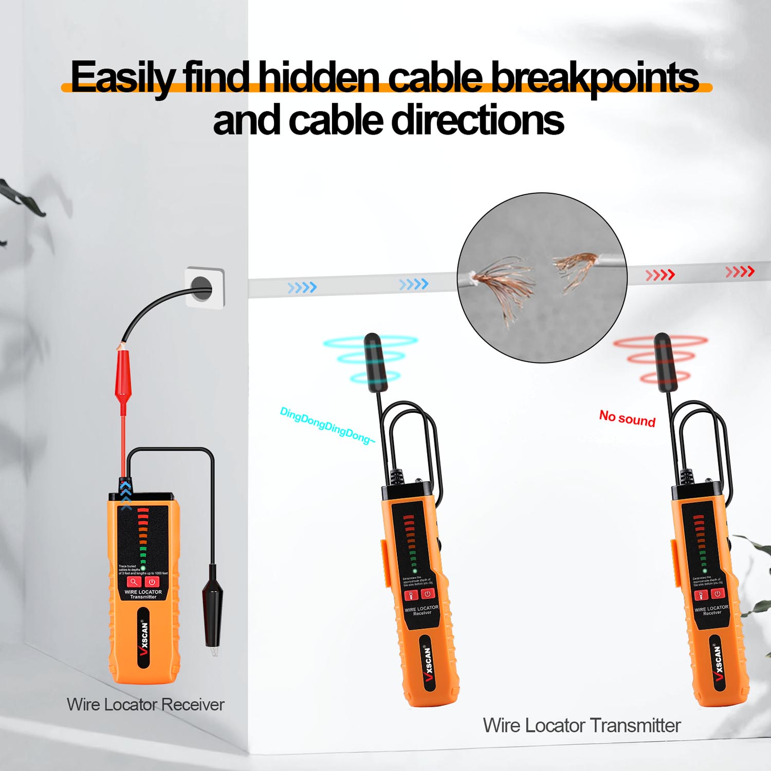 جهاز VXSCAN F04 لتحديد مواقع ا - مراجعة Underground Cable Detector وسعره