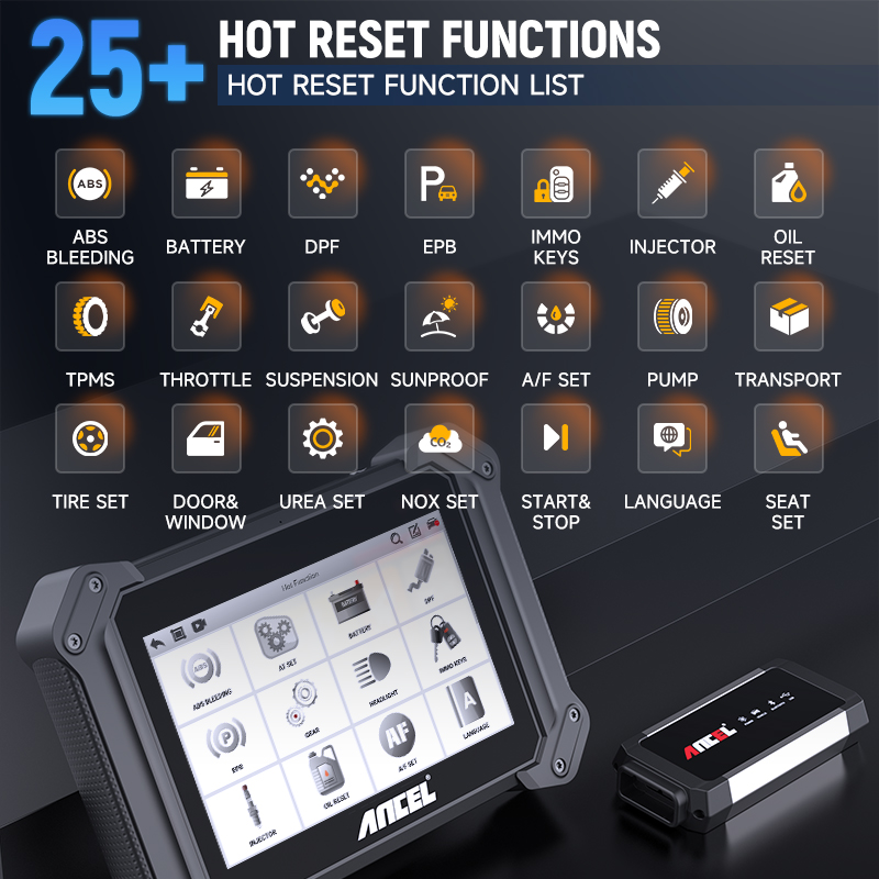ANCEL V6 Pro + HD الشاحنات الث - مراجعة Heavy Equipment Diagnostic Software وسعره