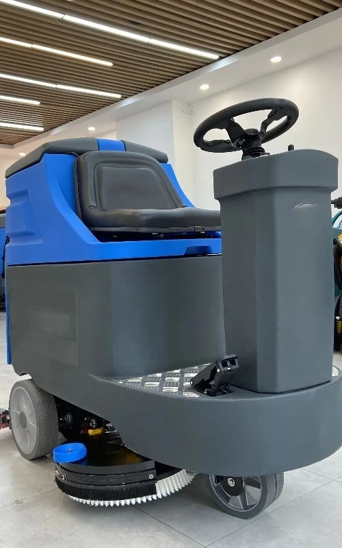 آلة تنظيف الأرضيات الصناعية ال - مراجعة Industrial Floor Scrubber وسعره