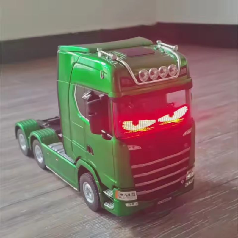 نموذج مقطورة نصف قلابة كهربائي - مراجعة Dump Truck Toy وسعره