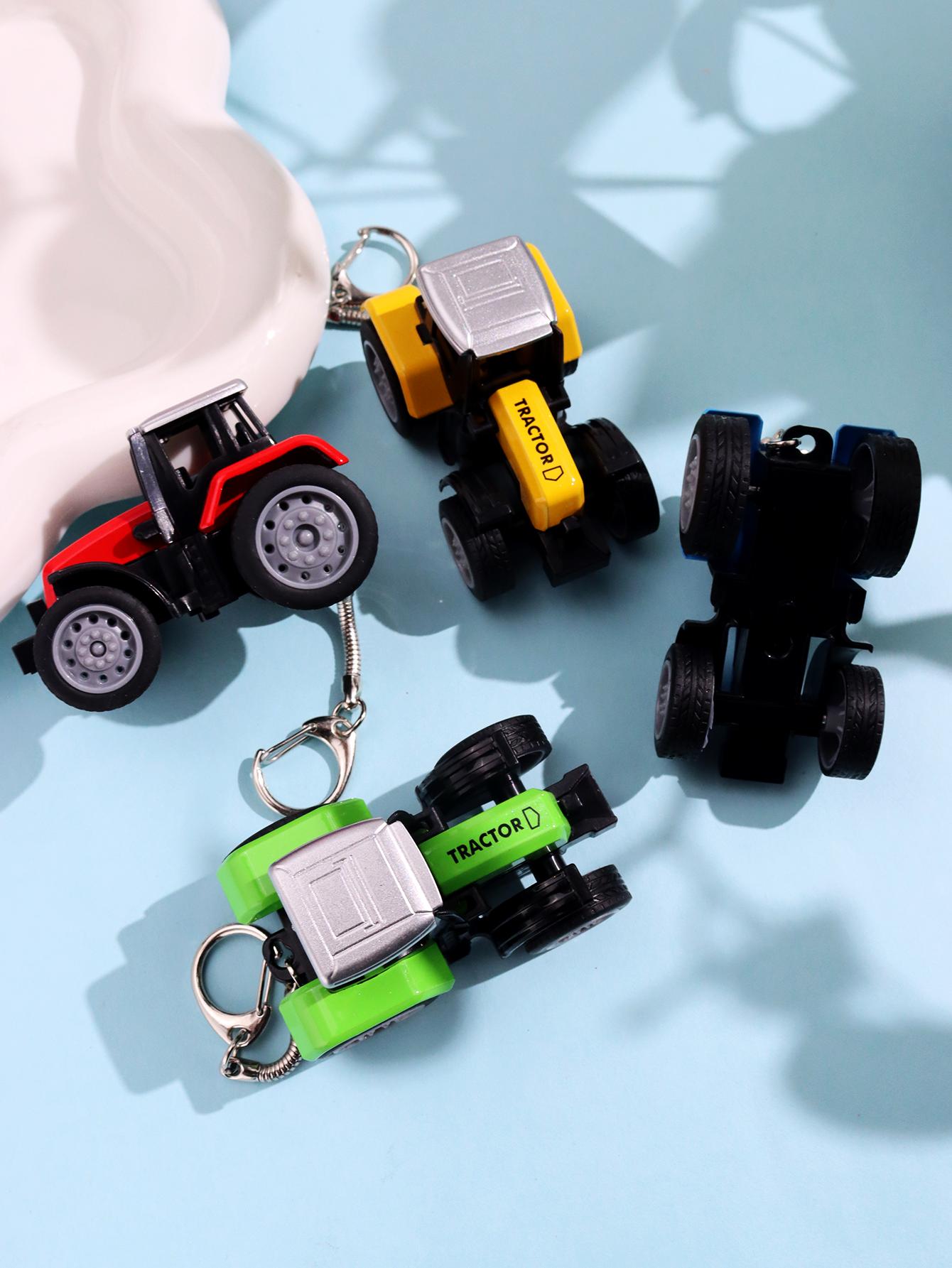 مضحك الإبداعية الملونة الراتنج - مراجعة Heavy Equipment Key Ring وسعره