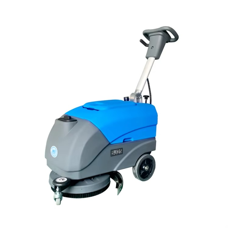 آلة تنظيف الأرضيات الصناعية SJ - مراجعة Industrial Floor Scrubber وسعره