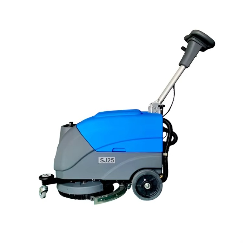 آلة تنظيف الأرضيات الصناعية SJ - مراجعة Industrial Floor Scrubber وسعره
