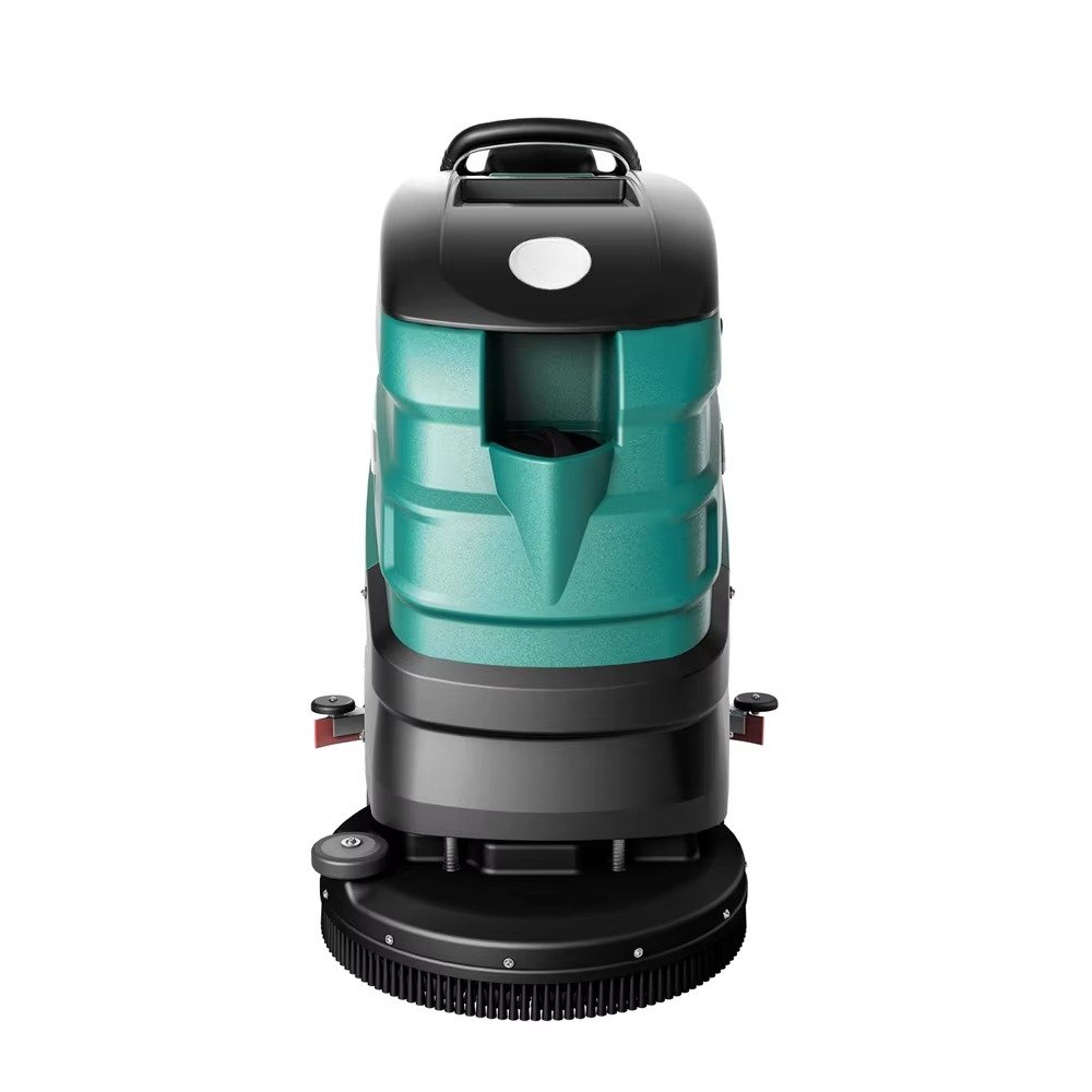 مكنسة غسيل الأرضيات اليدوية ذا - مراجعة Industrial Floor Scrubber وسعره