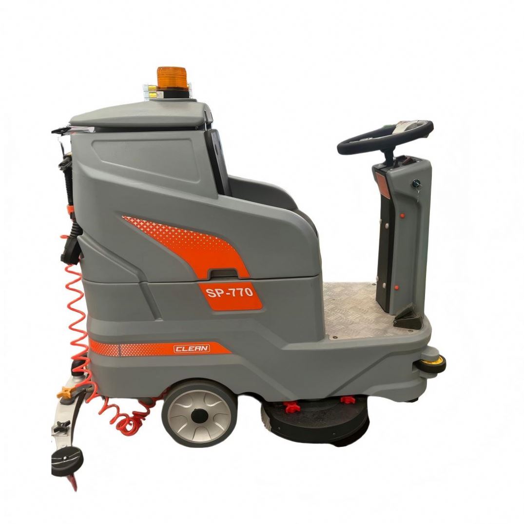 آلة تنظيف الأرضيات الكهربائية  - مراجعة Industrial Floor Scrubber وسعره